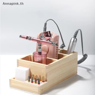 Annapink.th 1PC เครื่องเจาะเล็บ Bits ผู้ถือเล็บเครื่องมือกล่องคอนเทนเนอร์ EN
