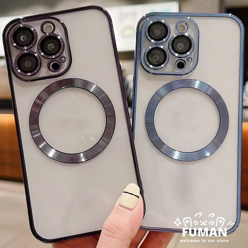 หรูหราชุบไร้สายชาร์จเคสโทรศัพท์สําหรับoppo A17 A15 A15S A53 A33 A32 Reno 7Z 8Z 7 8 5 4 Lite 5 Pro 4 