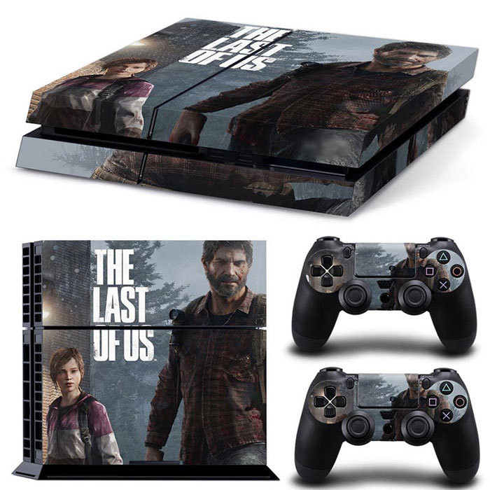 Maxzone PS4 สติ๊กเกอร์กันรอยคอนโซลเกม Last of Us Sticker Skin Sticker