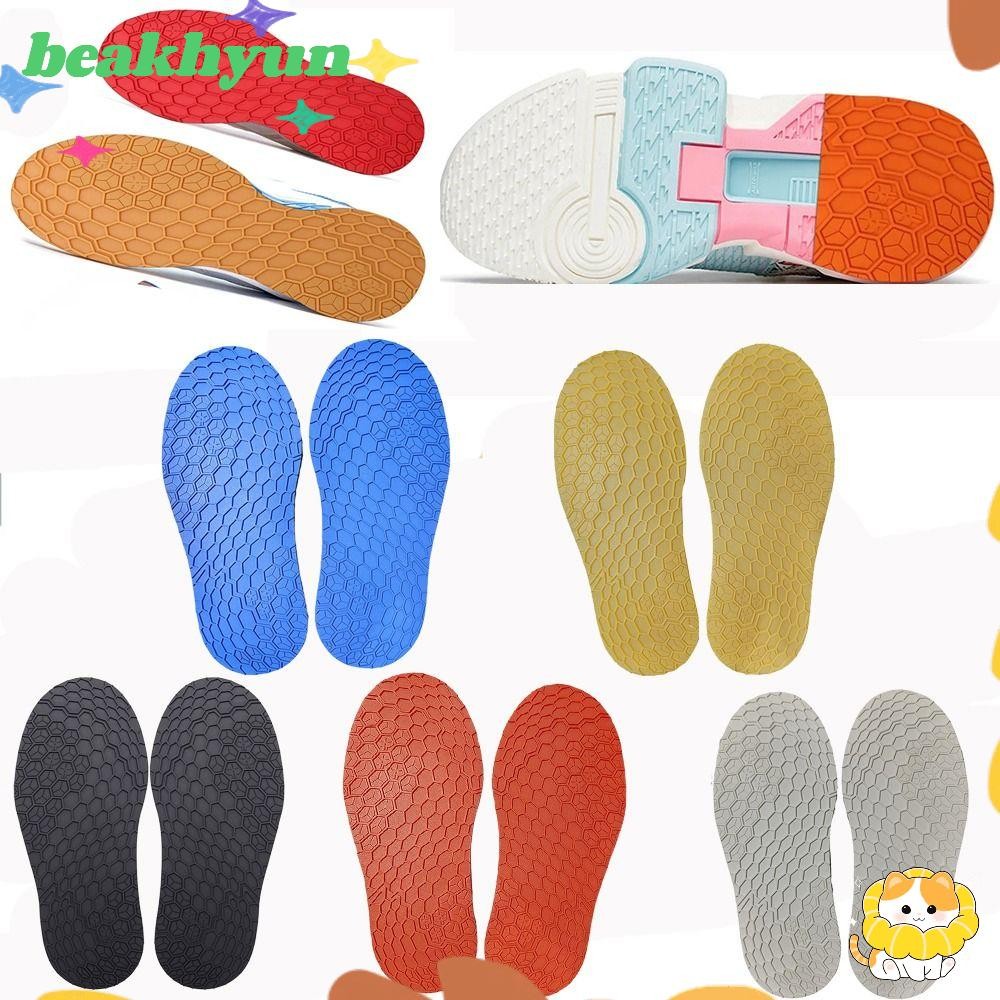 Beakhyun ยาง Full Soles, กันลื่นป้องกันการสึกหรอรองเท้าเปลี่ยน, แผ่นซ่อมรองเท้าทนต่อการสึกหรอ DIY ทนทาน Sole Protector รองเท้า Outsole