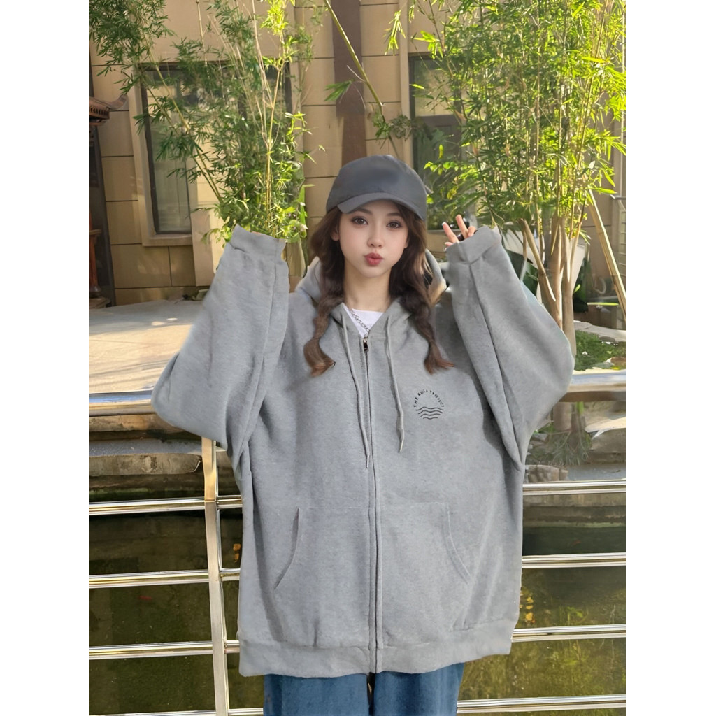 เสื้อฮู้ดแขนยาวทรงโอเวอร์ไซซ์สไตล์เกาหลี ที่ทำให้คุณดูเก๋ไก๋ในทุกวัน - รูปที่ 2