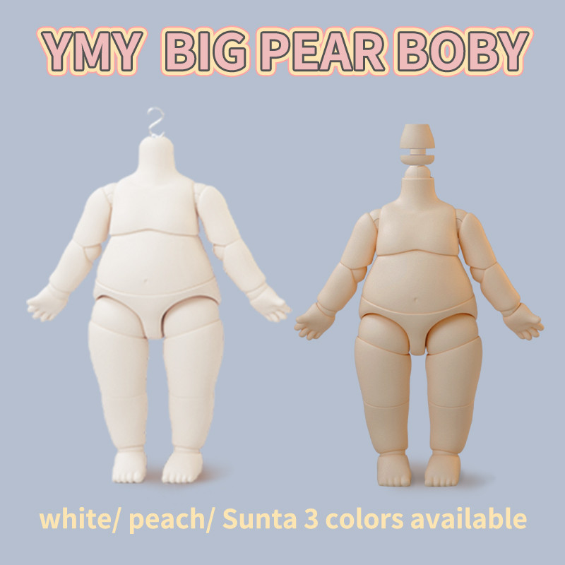 [คลังสินค้าพร้อม] Ymy Body Fat Pear Body สามารถเชื่อมต่อกับ GSC Clay Doll Head 12 คะแนนตุ๊กตา bjd Joint ตุ๊กตาเคลื่อนย้ายได้ ob11 Body
