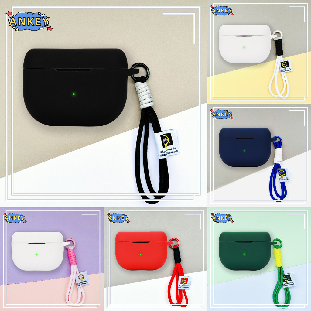 Case for Jabra Elite 8 Active , Elite 10 Lanyard Protective Soft Cover Shells Anti Dust Sleeve Hand 