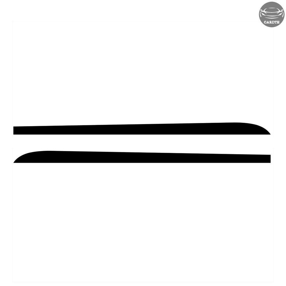 2pcs ด้านข้างกระโปรง Racing Stripes Decal สติกเกอร์ไวนิลสําหรับ BMW f30 f31 f22 f23 e90 e91 e92 e93 