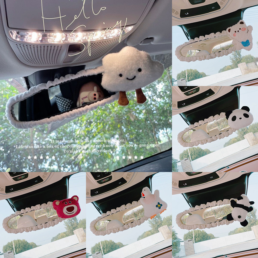 ยืดหยุ่นยืดปกภายในรถแสดงหน้าจอตกแต่งปกรถ เมียร์โร ฝาครอบป้องกันตกแต่ง