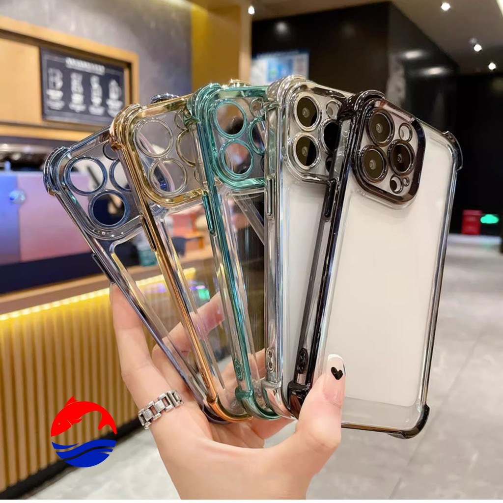 คุณภาพสูงโปร่งใสสําหรับ Vivo Y93 Y91C Y1S Y36 Y27 Y38 T3X Y75 Y55 T1 Y76 Y77 IQOO Z6 Lite 4G 5g หรูห