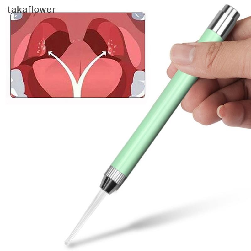 Takaflower Luminesceence Tonsil Stone Removal Ear Wax Remover เครื่องมือปากทําความสะอาด Care เครื่องมือ Tonsil Stone Remover การดูแลสุขภาพใหม่