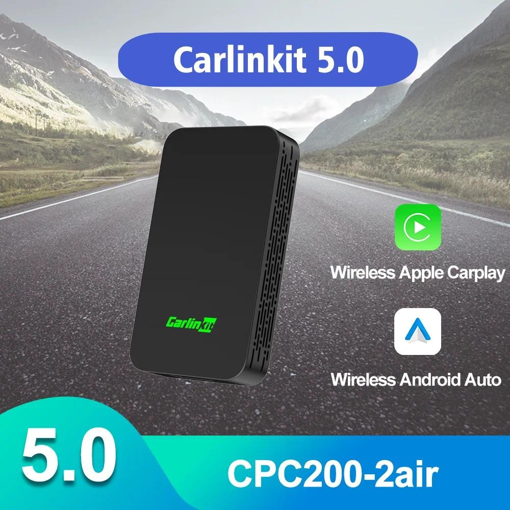 🇹🇭ส่งจากศูนย์ไทยครับ🇹🇭 CarlinKit 5.0 2Air Wireless Android Auto Box Dongle ไร้สาย CarPlay แบบพกพาสํา
