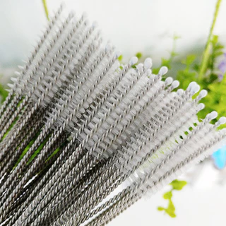 DeeThai แปรงล้างหลอดดูด จุกนม ขนไนล่อน แปรงหลอดทดลอง ไม่ทำให้เป็นรอย straw brush