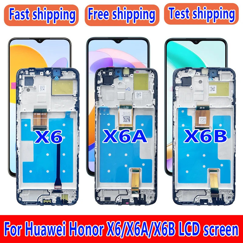 จอแสดงผล LCD สําหรับ Huawei Honor X6 X6A X6B ประกอบหน้าจอ