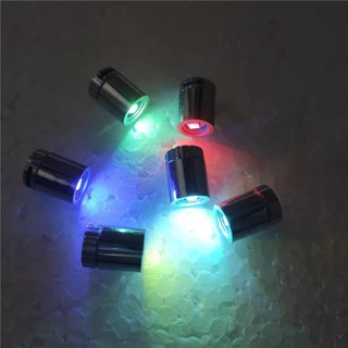 หลอดไฟ Led ขนาดเล็กหมุนปากกา Wick คริสตัลฐานอิเล็กทรอนิกส์ Luminous Handmade diy สวิตช์โรตารีElectroplating อุปกรณ์เสริม Light