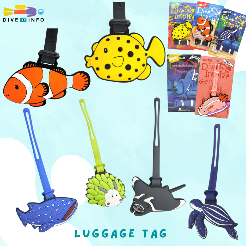 Dive Inspire Luggage Tag, Bag Tag, Key-Ring, NUDI Blind Box รวมของน่ารัก ของที่ระลึก