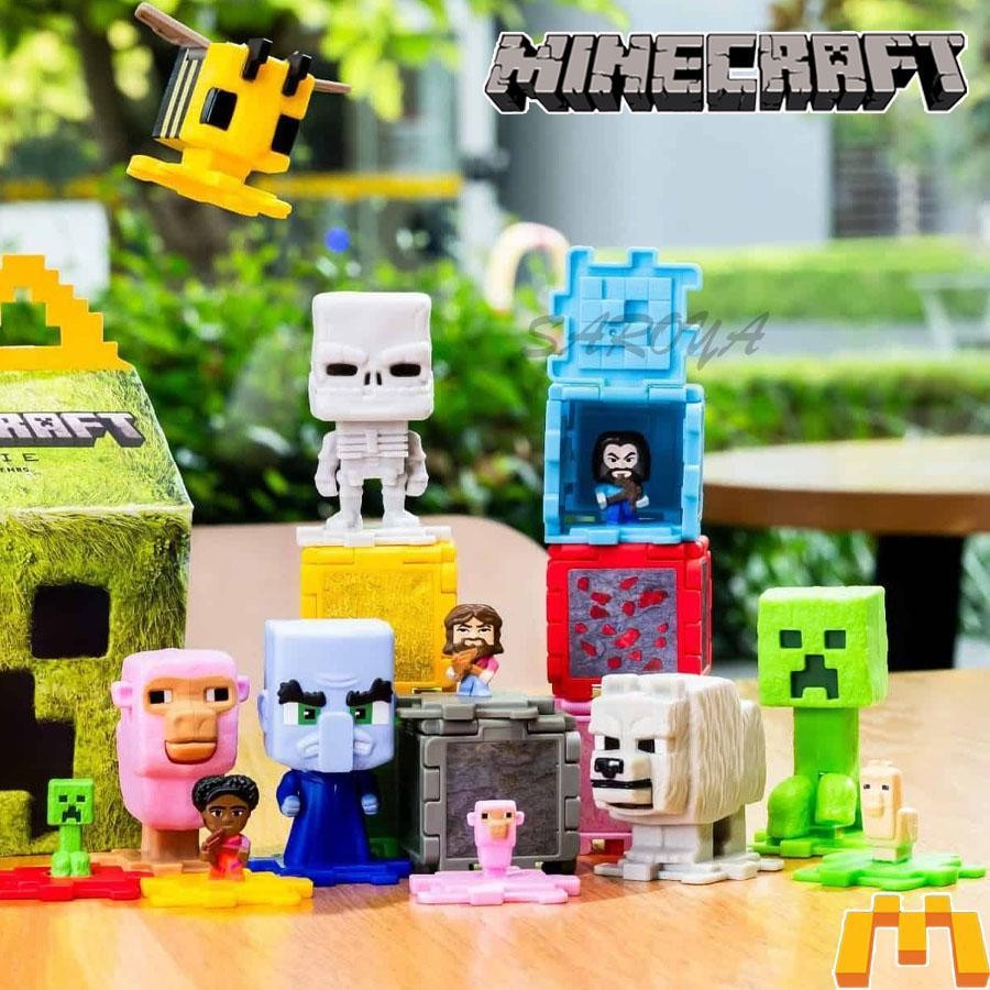 McDonalds A Minecraft Movie Happy Meal Toys McDonalds Happy Meal Model Blind Box decfeyeth