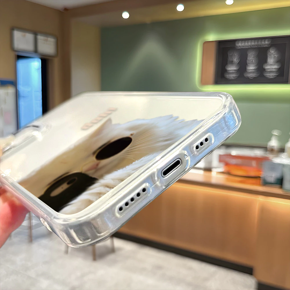 iPhone 16 15 14 13 12 11 8 7 6 X XS XR SE Plus Pro Max 2020 2022 Apple กรอบรูปโลหะ เคสไอโฟน เคสเมท JSXK สายแพร แบบใส thumbnail 9