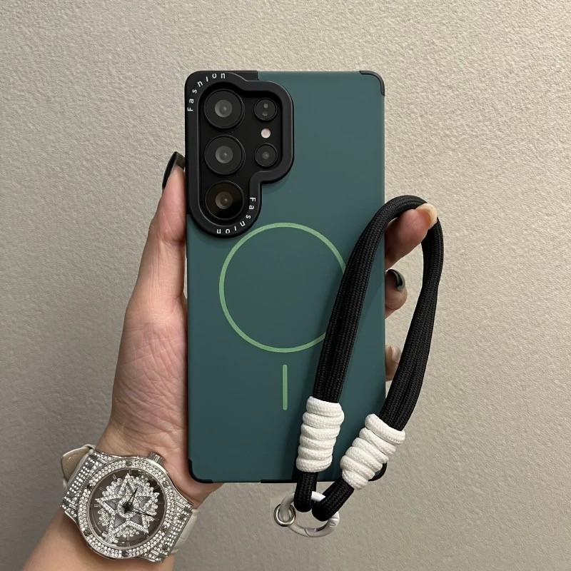 Pure สี Fine แหวนแม่เหล็กดูด Liquid Lanyard สําหรับ Samsung S22 S23 S24 S25 Ultra S25 Plus S25 กรอบการพิมพ์ ราคา ถูกที่สุด ดีลบีเคเค แกลเลอรีภาพที่ 8