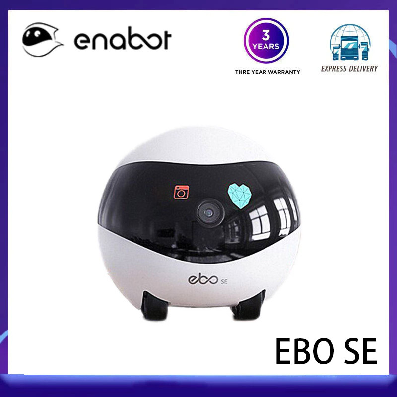 EBO SE / MINI Smart WIFI Companion Family Robot Monitor FHD พร้อมกล้องรักษาความปลอดภัยเสียง