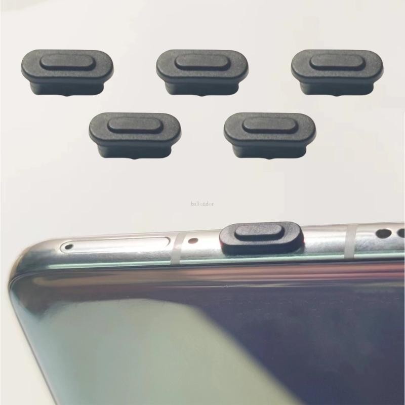 BA 5 10 ชิ้น USB ชาร์จพอร์ต Protector ฝาครอบ Type-C ปลั๊กฝุ่น Universal Type C หมวกกันฝุ่นพลาสติก USB C ฝาครอบกันฝุ่น