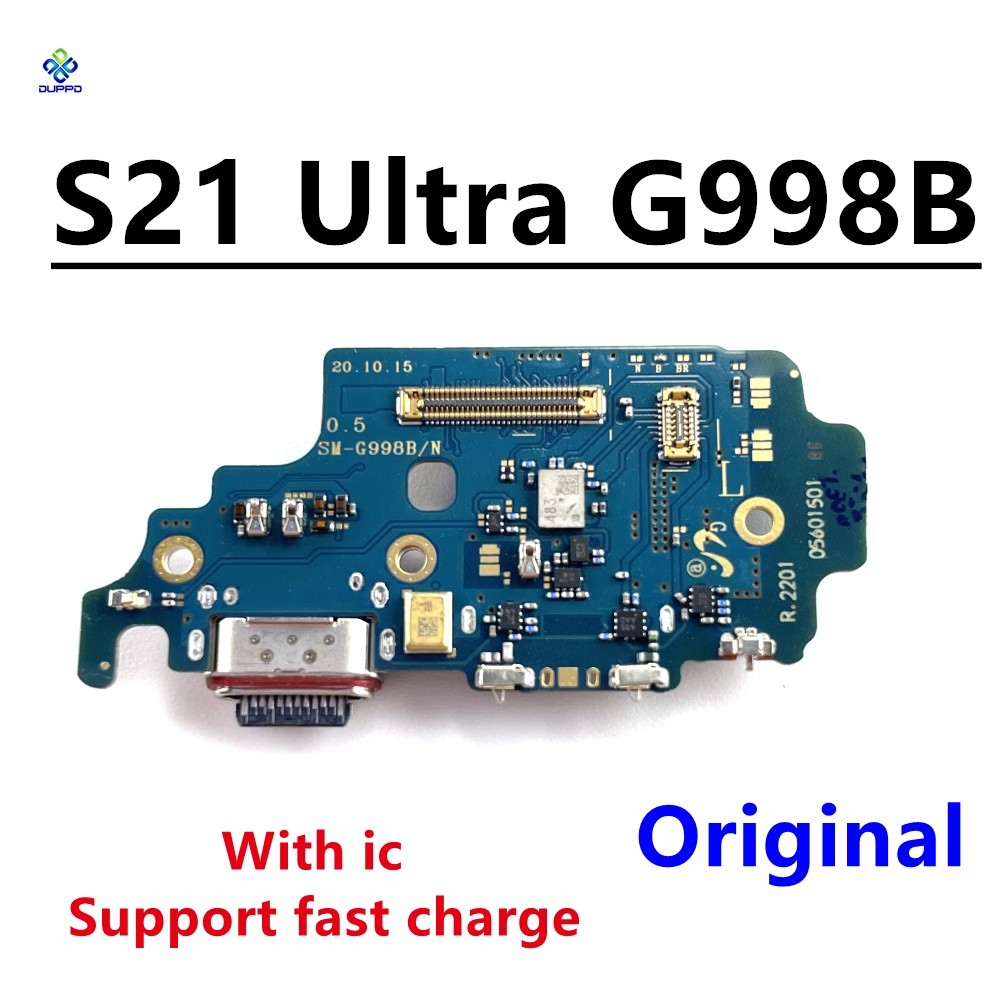 USB ชาร์จเชื่อมต่อพอร์ต Dock Flex สําหรับ Samsung S21 G991B Plus S21+ G996B S21 Ultra G998B S21 Fe G990B 5G ราคา ถูกที่สุด ดีลบีเคเค แกลเลอรีภาพที่ 3