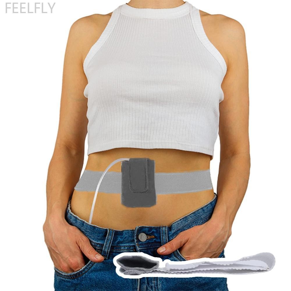 FEELFLY Insulin ปั๊มเอวกระเป๋าแขนกระเป๋ายืดหยุ่นสะดวก Self-กาวอินซูลินปั๊มแขนกระเป๋าทุกวัน Health Ca