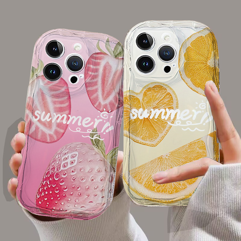 ฤดูร้อนผลไม้มะนาวสําหรับ VOVO V50 V40 Lite V30 V3E V29 V29E V27 V27E V25 V23 V20 Pro V23E V21E V20 S