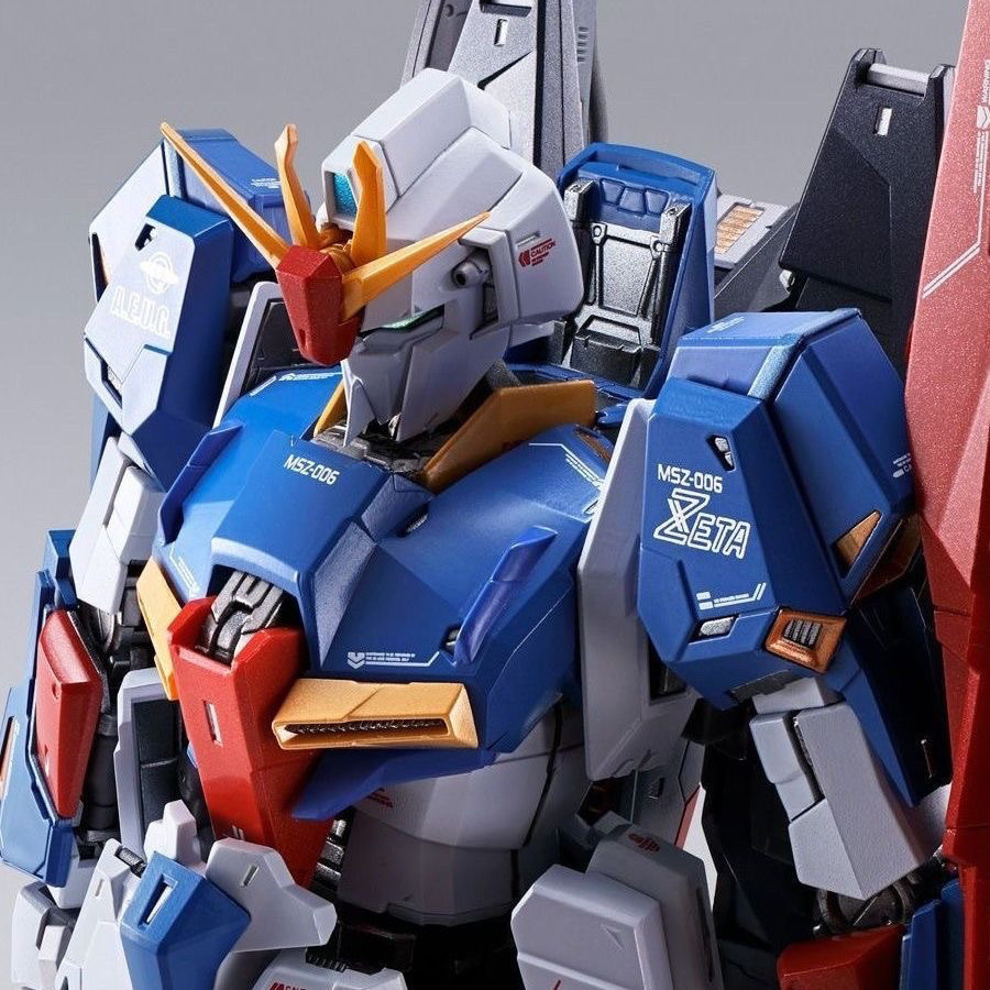 เวอร์ชั่นญี่ปุ่นพร้อมสต็อก Bandai METAL BUILD MB Z GUNDAM ZETA GUNDAM สําเร็จรูปรุ่น dfgd