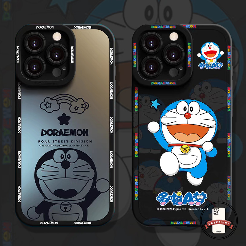เคสไอโฟน 11 ดวงตาของนางฟ้าโดราเอมอน ที่ทันสมัย สำหรับ IPhone 17 14 13 15 16 12 11 Pro Max Air XR 8 7 14 16 Plus X XS Max