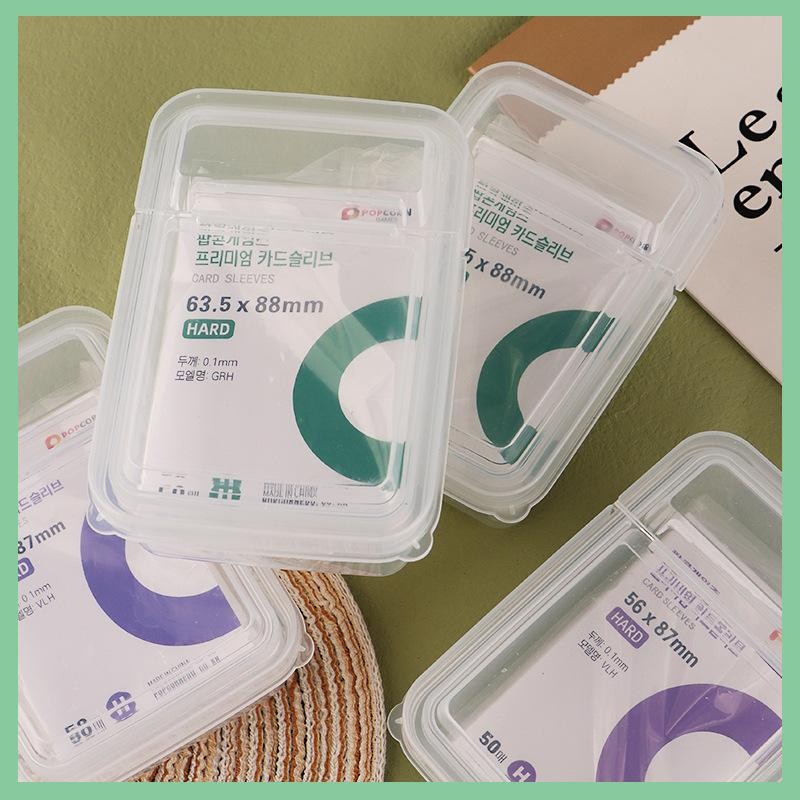 Decopack-(50ซอง/แพ็ค)*ส่งจากไทย* ซองใส่การ์ด Popcorn แบบใส หนา คุณภาพดี - รูปที่ 3