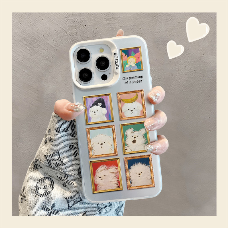 น้ำมันกรอบลูกสุนัขปลอกสำหรับ Xiaomi 13ครั้ง12ครั้ง10วินาที11 12 13 14 Pro กรณี R edmi หมายเหตุ13 12 11 10ครั้งบวก R edmi 9 K40 K50 K60 M2 K30 X5 M4กันกระแทก poco Lite อัลตร้า – โปรปัง