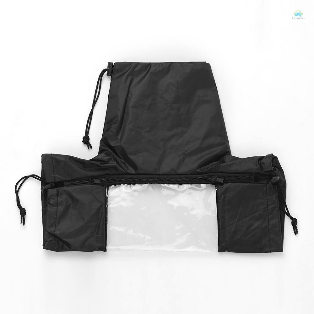 ฝาครอบกล้องมาตรฐานกันน้ํา Rain Cover Sleeve Protector เสื้อกันฝนสําหรับกล้อง Canon DSLR สีดํา