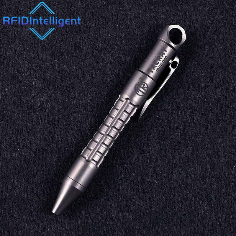 Titanium Tactical Stylus Pen Bolt Action Ballpoint Pen Self Defense Glass Breaker for Outdoor Campin