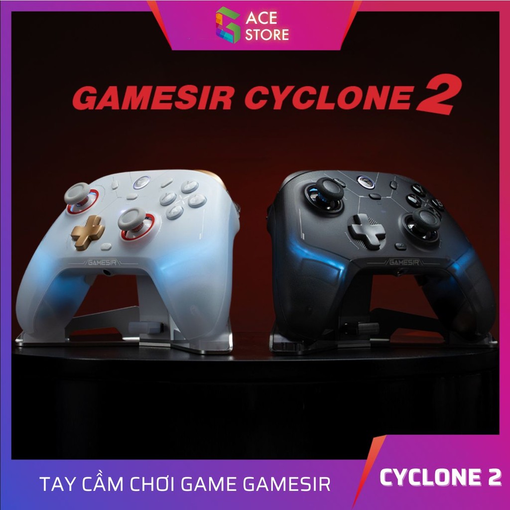 เกมแพด GameSir CYCLONE 2 รองรับ IOS หลายแพลตฟอร์ม, ANDROID, SWITCH, PC, Steam Deck
