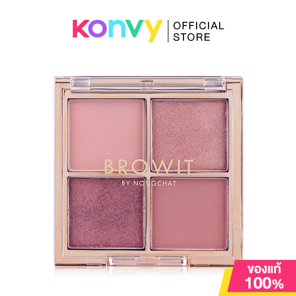 Browit Pink Glow Eyeshadow Palette.