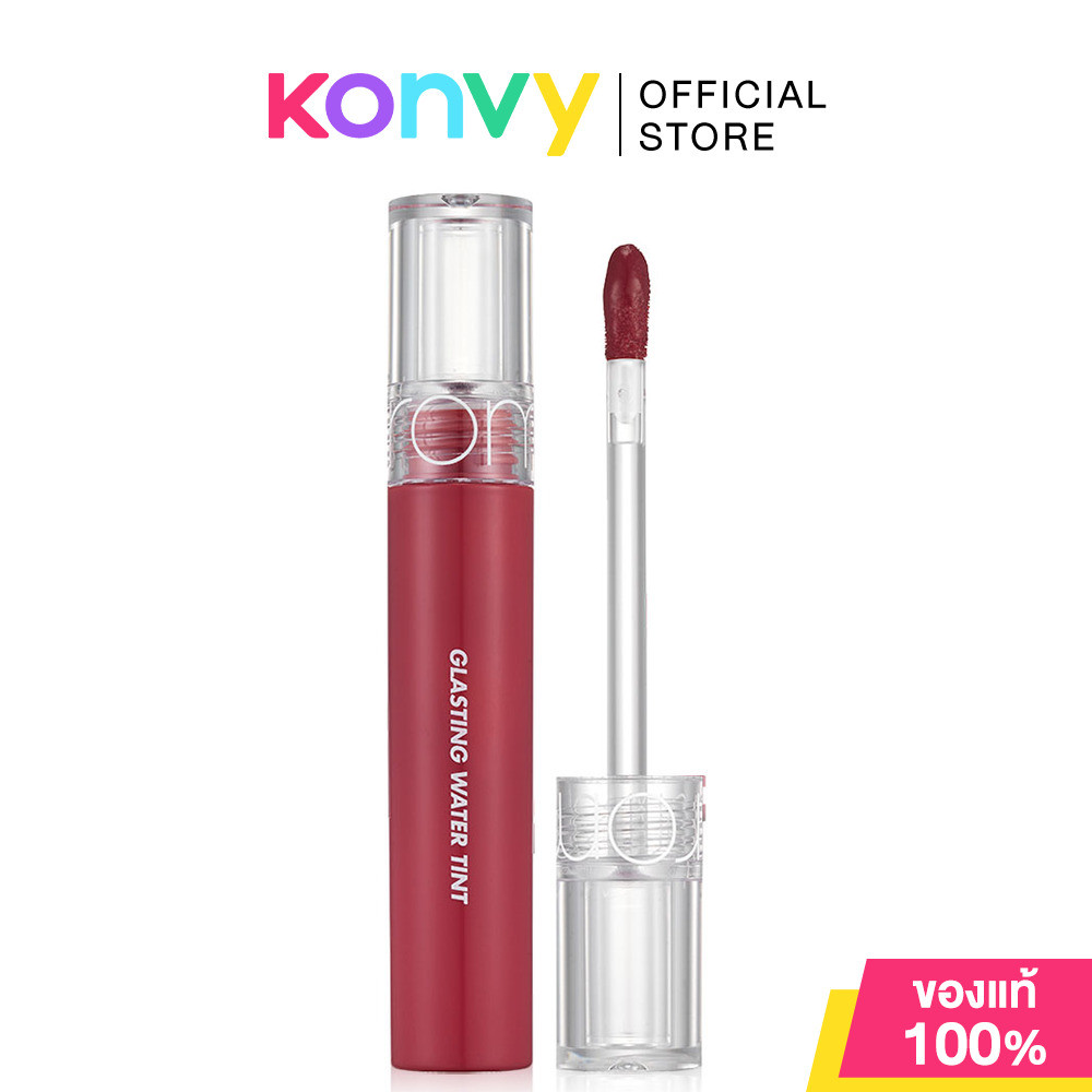 ROM&ND Glasting Water Tint 4g โรแมนด์ ลิปทินท์ เนื้อบางเบาให้ความฉ่ำวาว