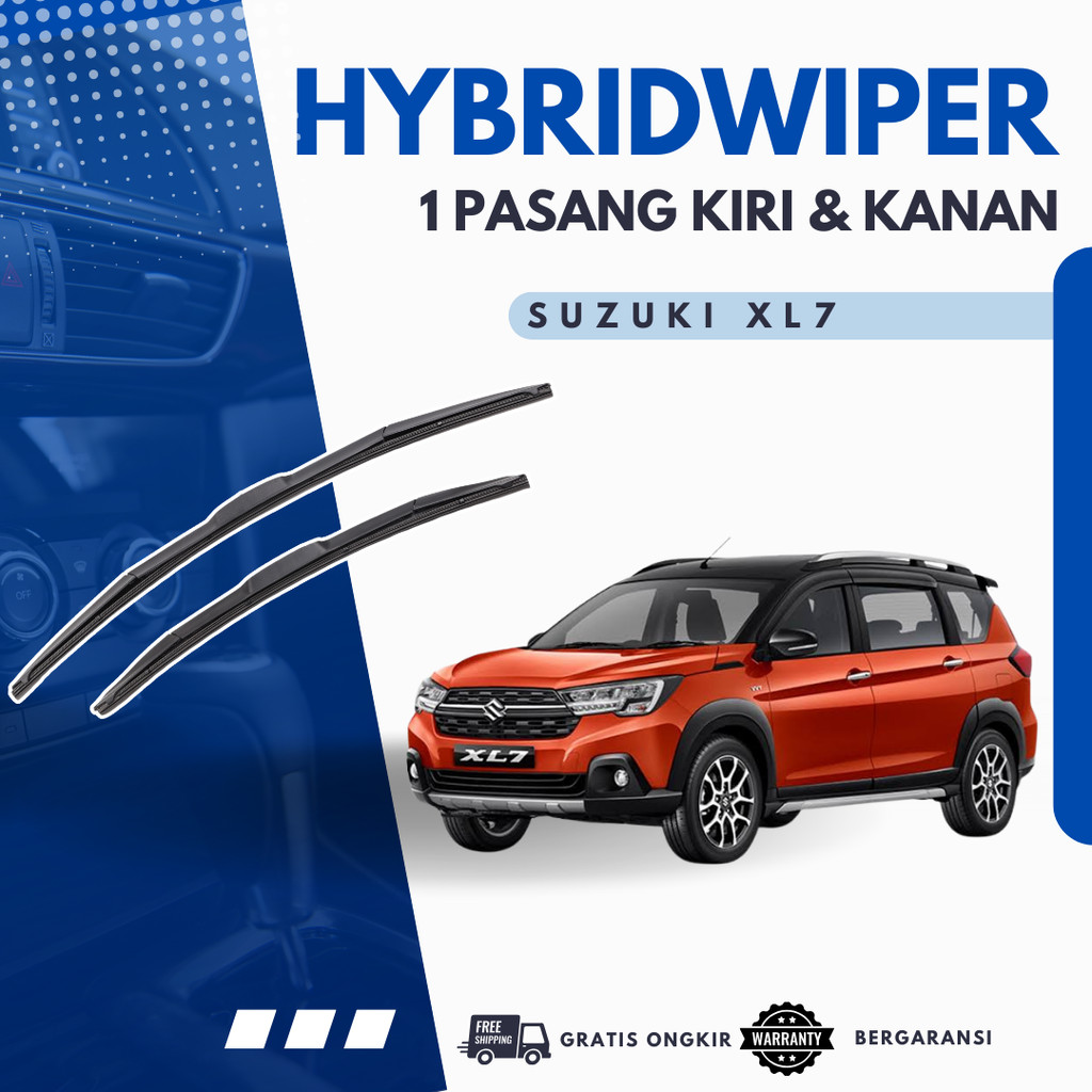 ที่ปัดน้ําฝน Suzuki Xl7 Blade Hybrid 1 ชุดน้ํายาทําความสะอาดกระจกรถยนต์คู่ซ้ายและขวา