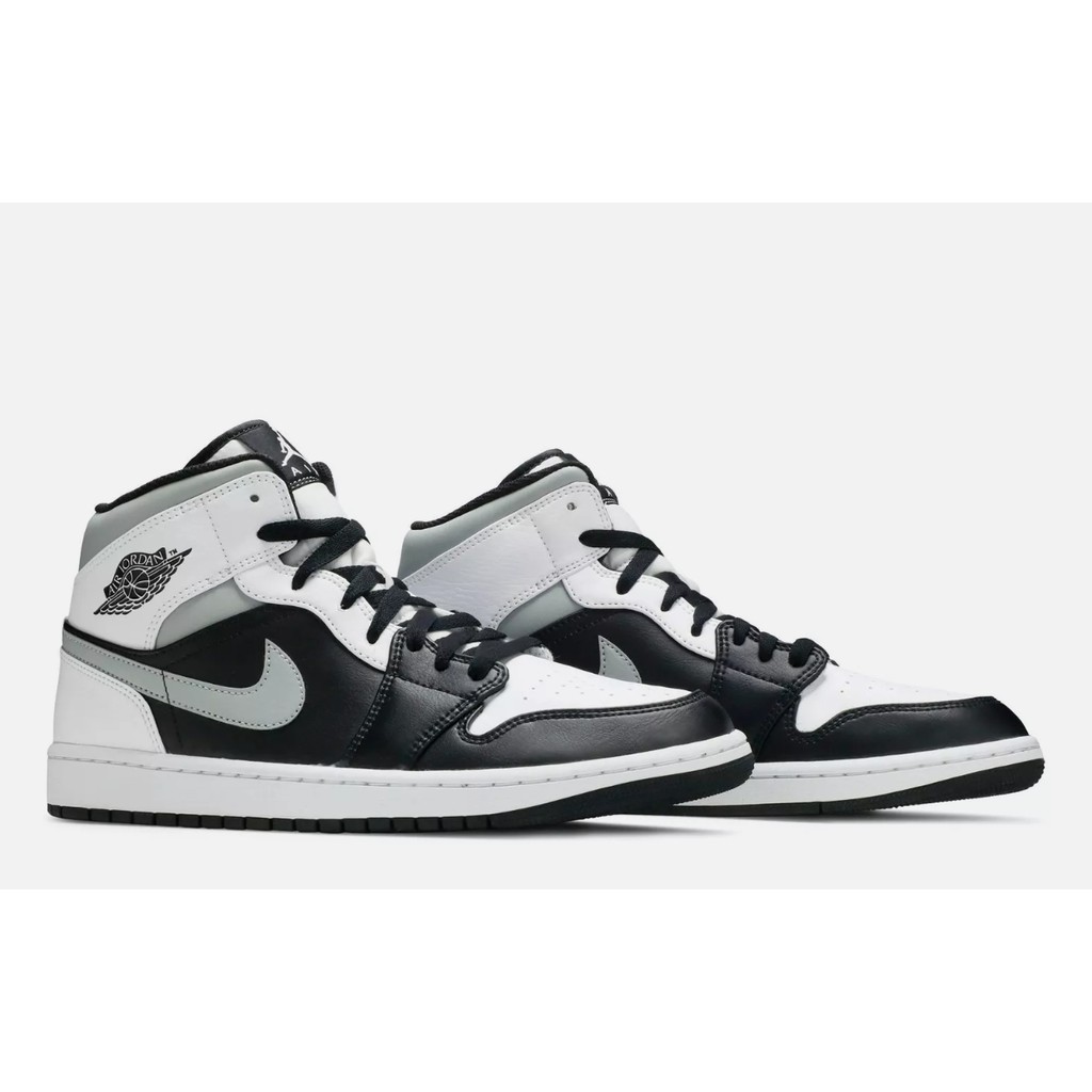 Jordan 1 Mid White Shadow - 554724-073 รองเท้ากีฬา