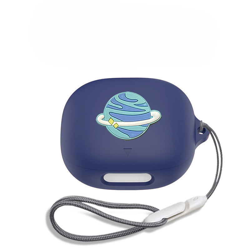 สําหรับ Anker Soundcore Liberty 4 Pro กรณีน่ารัก Avocado ซิลิโคน Soft Case Lanyard จี้ Soundcore Lib