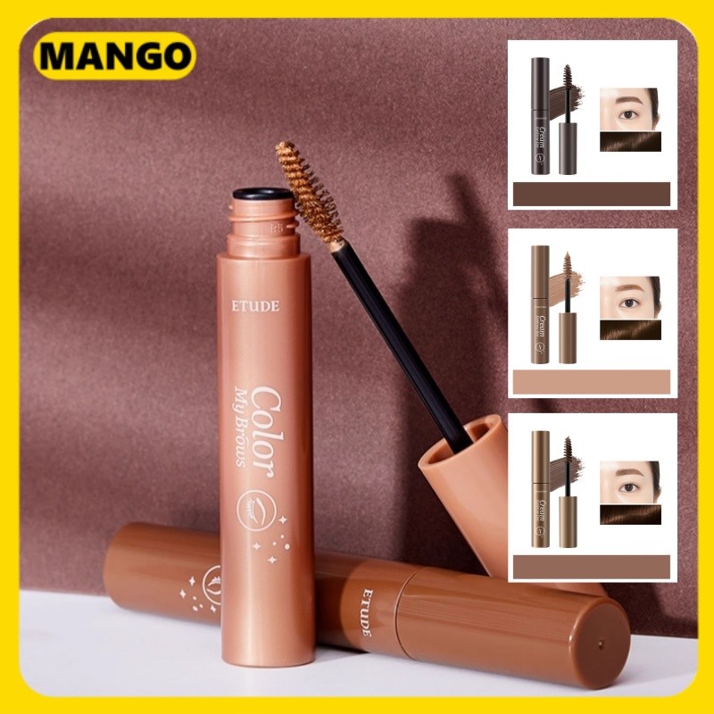 [พร้อมส่ง] มาสคาร่าคิ้ว 3 มิติเนื้อครีมกันน้ำกันเหงื่อ คิ้วดูมีมิติ ธรรมชาติ พร้อมแปรงปัดคิ้ว 5 g