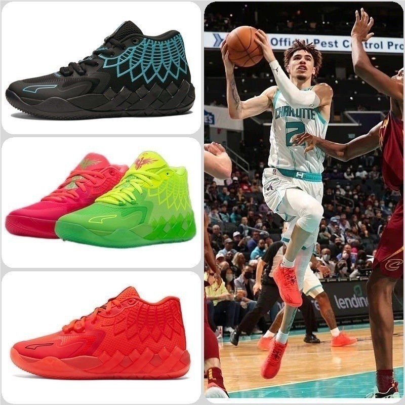 ส่วนลดใหญ่8kn0 Rick and morty Red Green Mandarin Duck Basketball Shoes high TOP Basketball Shoes 7co