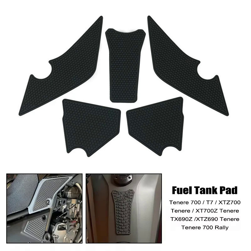 Mo Sticker Anti slip Fuel Tank Pad Side Gas Knee Grip Fit For YAMAHA Tenere 700 Rally T700 XTZ 690 T