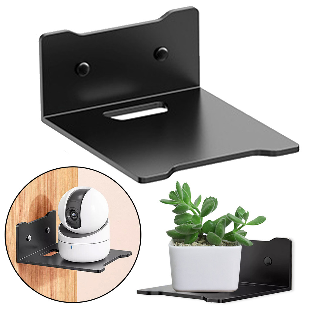 ใหม่เราเตอร์ชั้นวางติดผนังผู้ถือโปรเจคเตอร์สนับสนุน Wall Mount โฮมเธียเตอร์ Projetor อุปกรณ์เสริมมัลติฟังก์ชั่นขาตั้งเหล็ก Organizer