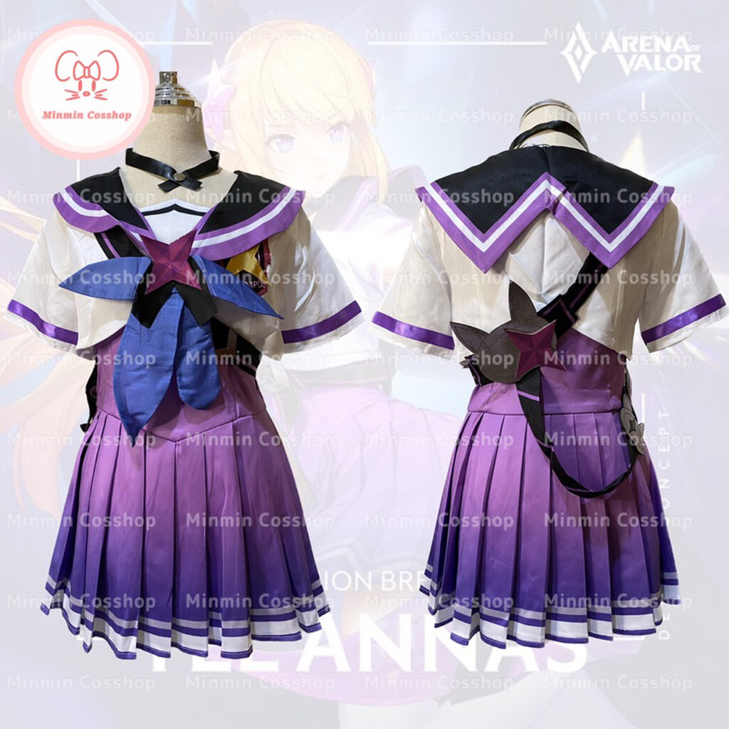 🐭พร้อมส่ง🐭 ชุดคอสเพลย์ RoV มีพร้อมส่งร้านMinmin Cosshopเท่านั้น Tel'Annas Dimension Breaker เทลสกินอ