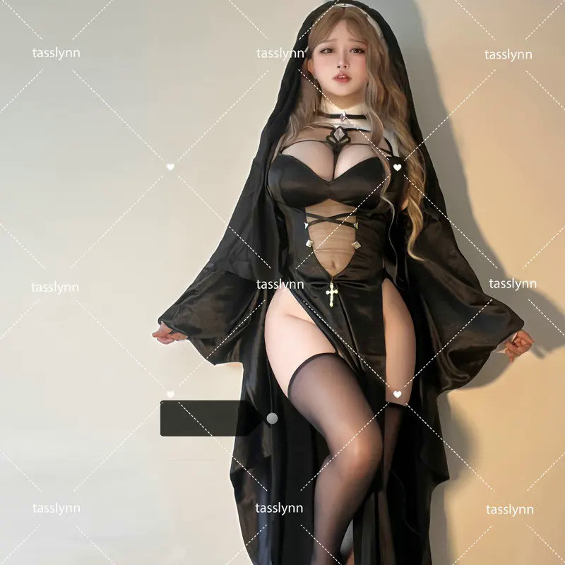 Mn  Anime Cosplay Frieren At The Funeral Fern Cosplay Costumes Fern Nun Cosplay Halloween Costumes f