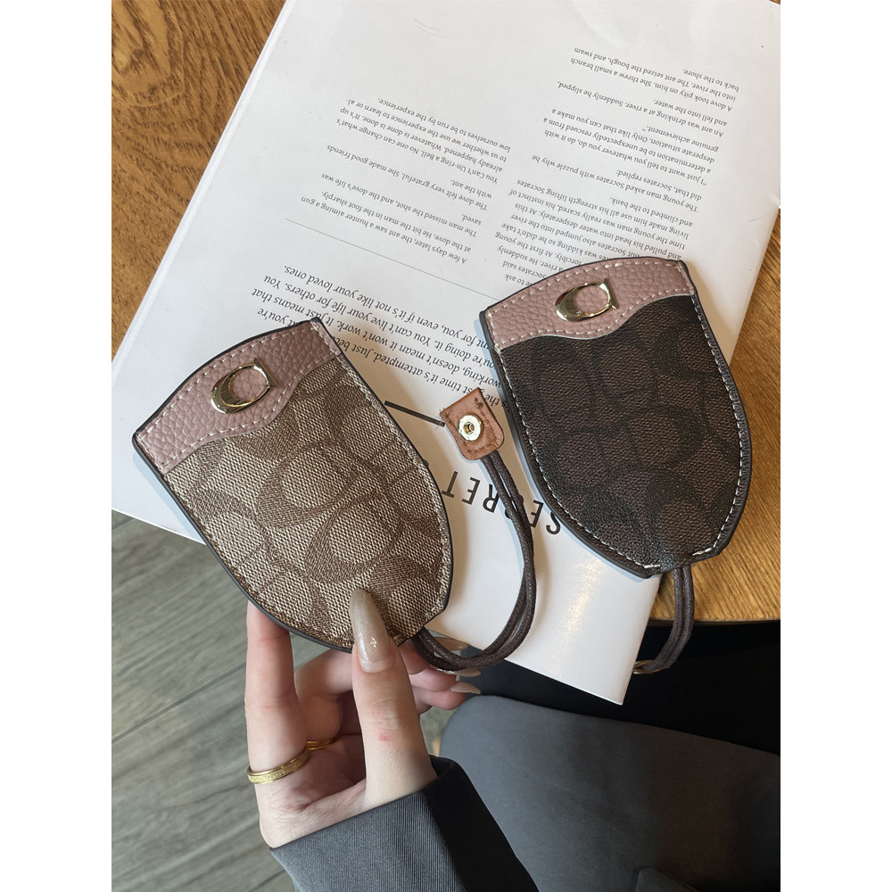 กระเป๋าเก็บกุญแจรถมัลติฟังก์ชั่นสุภาพสตรีสไตล์แฟชั่นย้อนยุค YHBI0