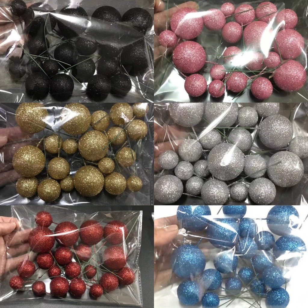 20ชิ้นที่มีสีสันลูกเค้ก ที บน โฟมบอลฟองลูกตกแต่งเค้กบอลรูปเค้กแทรก ที บน สําหรับวันเกิดเด็กอาบน้ําอุปกรณ์ตกแต่งงานแต่งงาน - รูปที่ 7