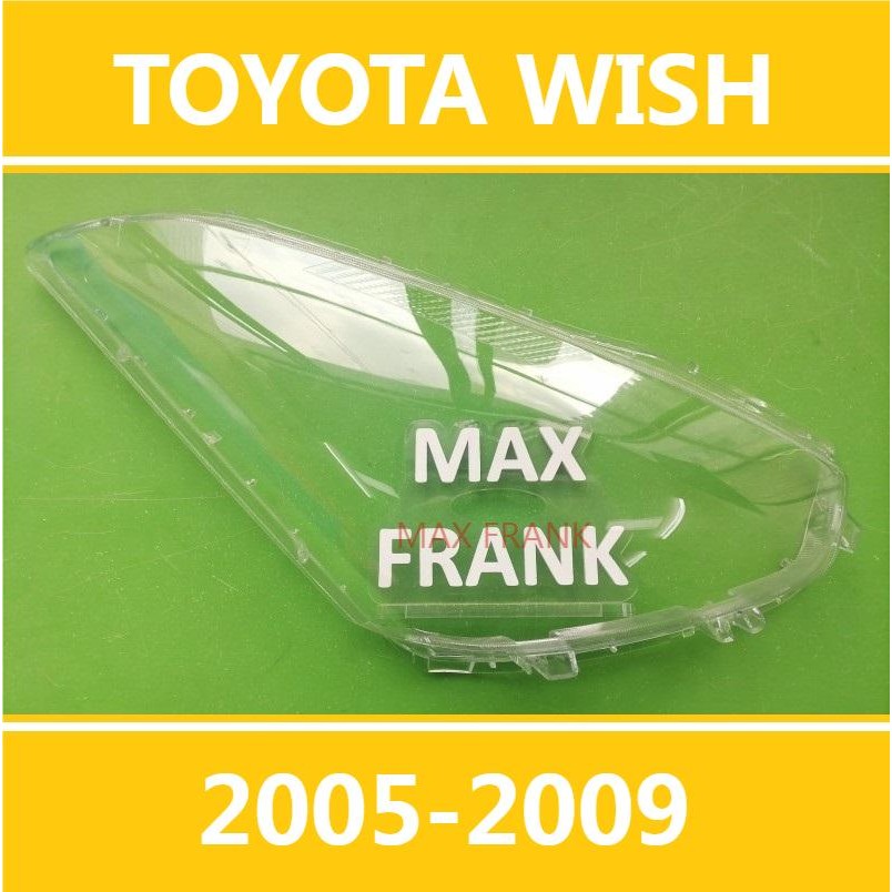 สําหรับTOYOTA WISH 02-09 MPV HEADLAMP COVER HEADLIGHT COVER LENS HEAD LAMP COVER