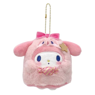 Sanrio Ghost Series ของเล่นตุ๊กตา Kuromi Hello Kitty Cinnamoroll Melody พวงกุญแจน่ารักตุ๊กตาของเล่นของขวัญวันเกิด