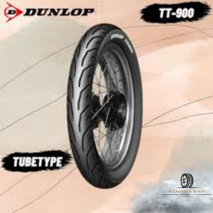 ยางวงแหวน Dunlop 17 NON TUBELES 225 + 250 + 275 TT900 UNIT/PAIR DUCK ยางรถจักรยานยนต์