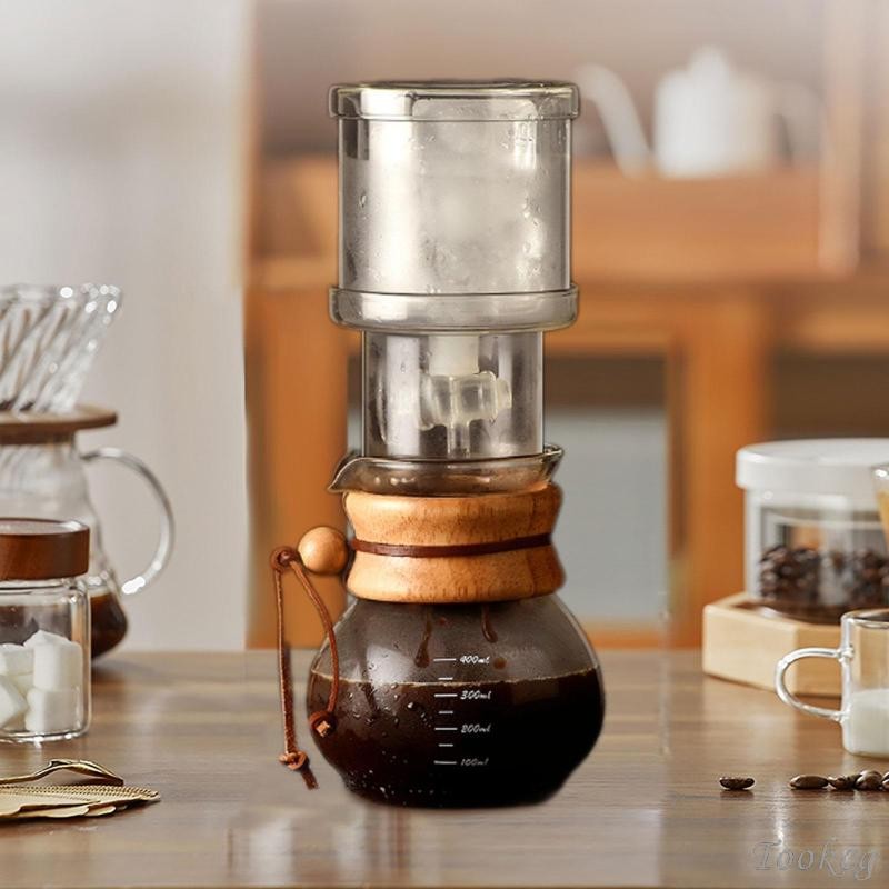 [Tookcg] Ice Drip Coffee Maker ดริปเปอร์กาแฟที่ทนทานสําหรับ Cafe Home Coffee Lovers Gift