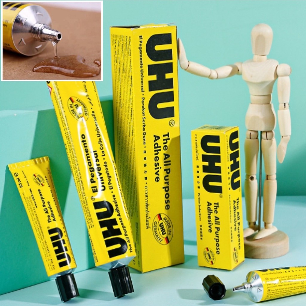 🐱 กาว UHU กาวใส glue ยึดติด ซ่อม DIY งานฝีมือ ซ่อมรองเท้า อเนกประสงค์ สารพัดประโยชน์ รุ่นอัพเกรด เพิ่มความเหนียวแน่น 🐱