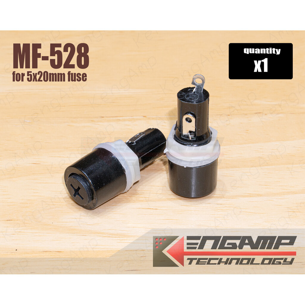 (1ตัว) [FUSE] MF-528 Fuse Holder กระบอกฟิวส์สำหรับฟิวส์ 5x20mm